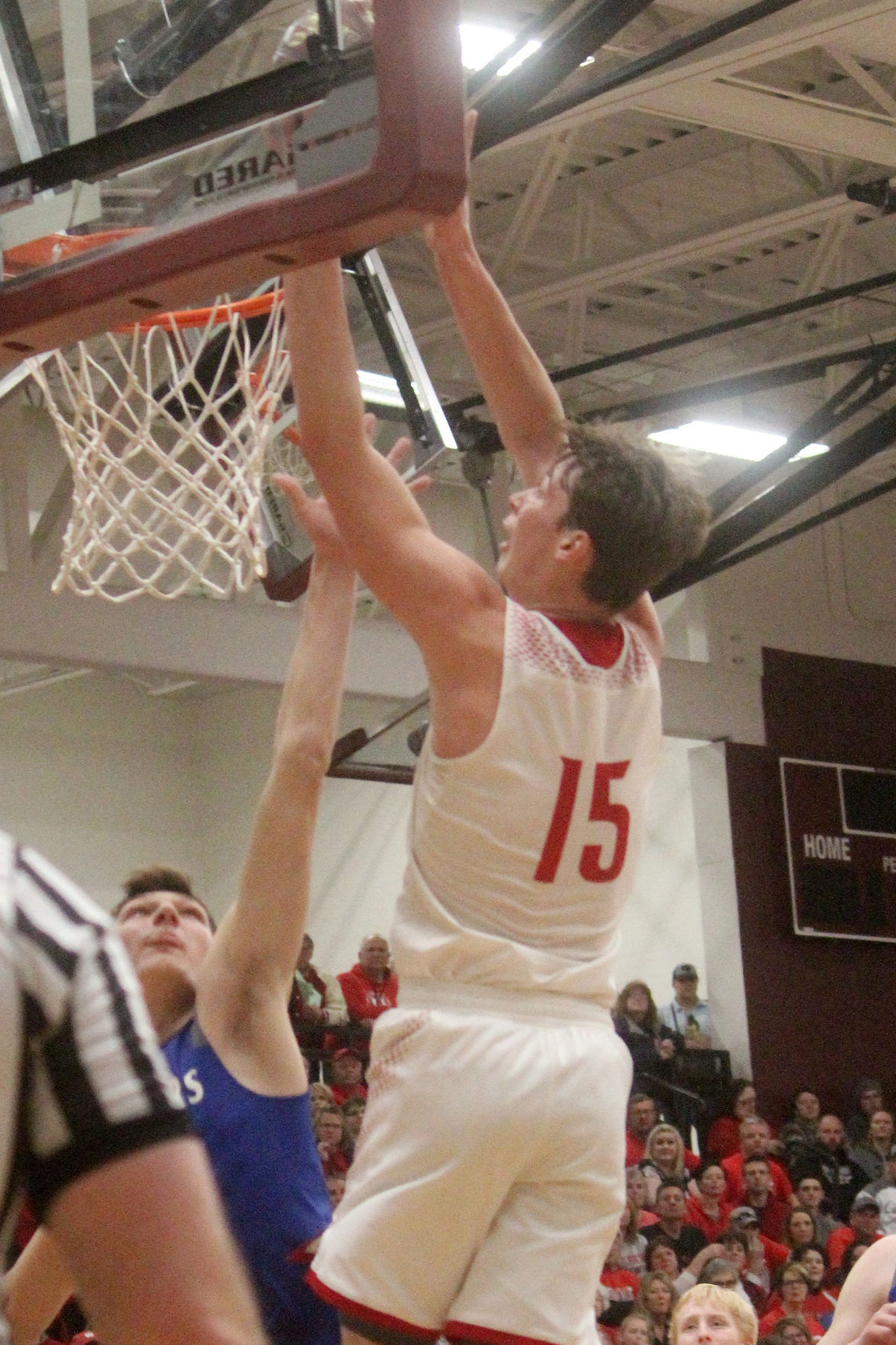 Colfax vs Clear Lake boys basketball 3-7-19